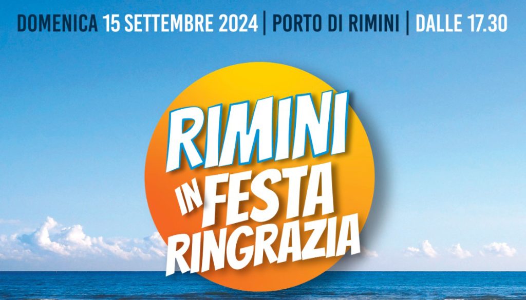 Rimini in festa ringrazia